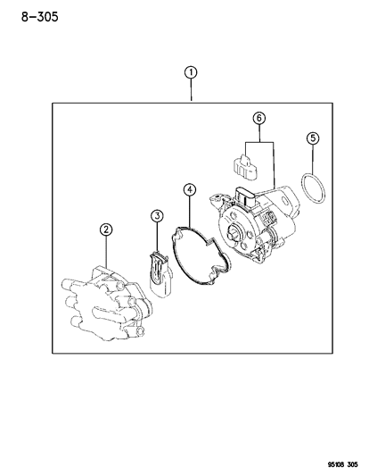 1995 Chrysler Cirrus Distributor Diagram 1