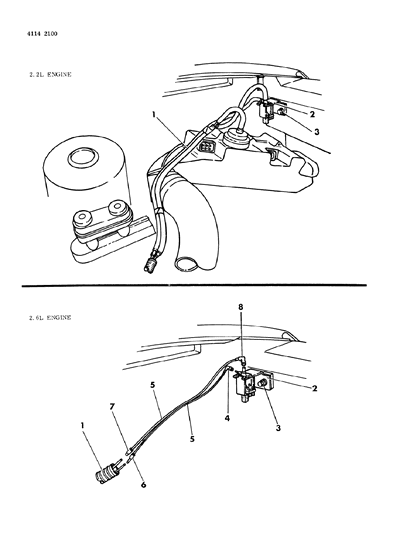 1984 Dodge Caravan Air Condition Idle Up System Diagram