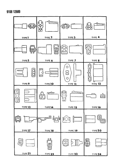1989 Chrysler Fifth Avenue Insulators 2 Way Diagram