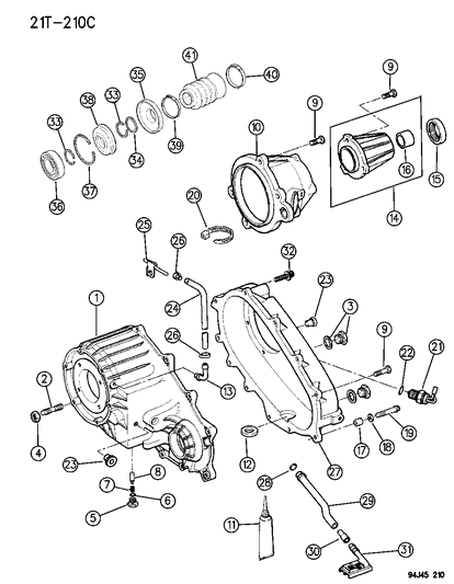 1996 Jeep Cherokee Switch Diagram for 83503525