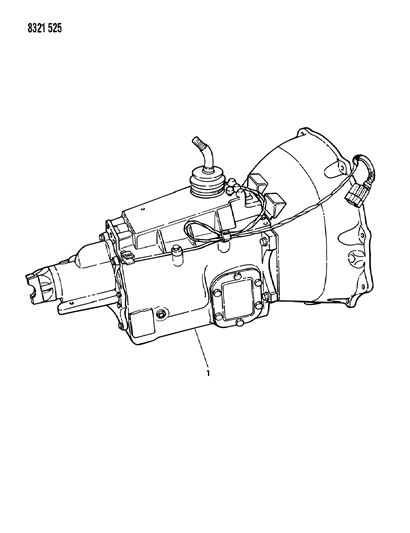 1989 Dodge W350 Transmission Diagram 2