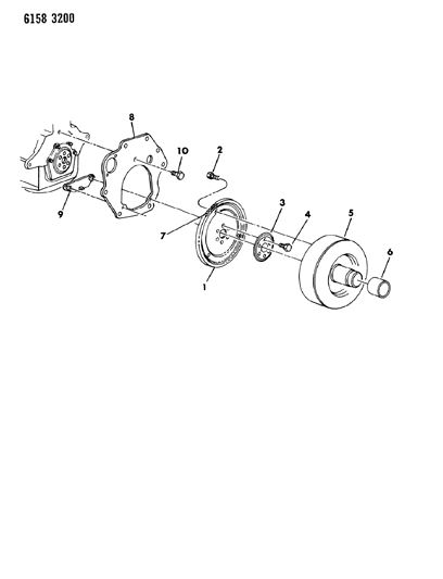 1986 Dodge 600 Torque Converter Diagram