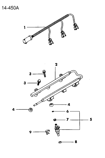 1996 Dodge Stratus Fuel Rail Diagram 2