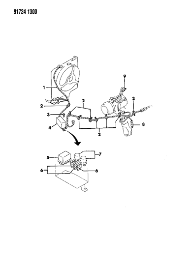 1991 Dodge Colt Wiring Harness Diagram