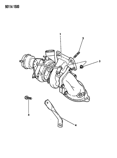 1990 Chrysler LeBaron Turbo Charger Diagram