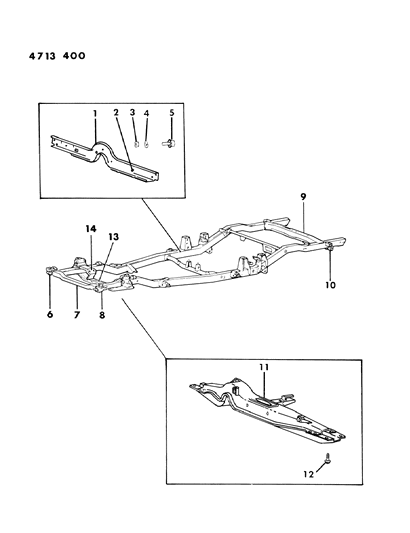 1984 Dodge Ram 50 Frame Diagram 2