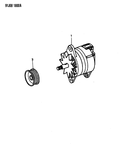 1993 Jeep Grand Wagoneer Starter Diagram