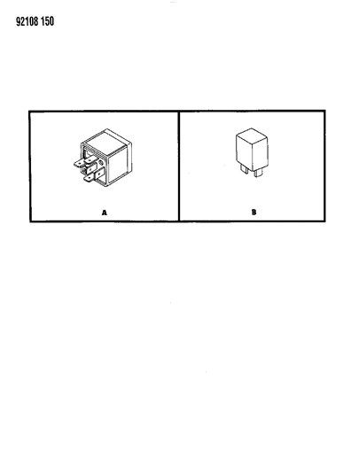 1992 Dodge Caravan Relays Diagram