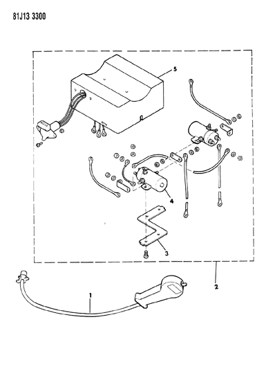 1986 Jeep Comanche Winch Controls Diagram