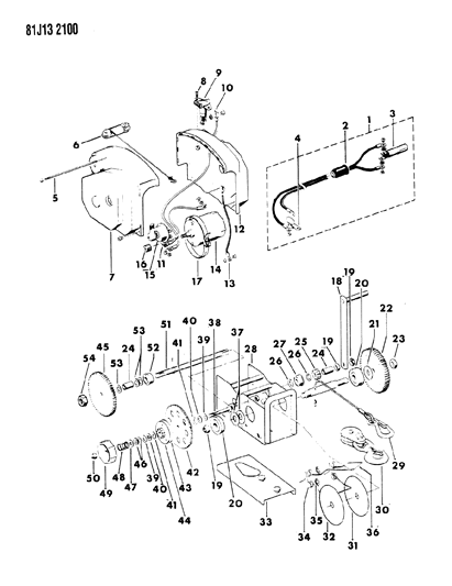 1985 Jeep Grand Wagoneer Winch, Portable Electric Diagram 2