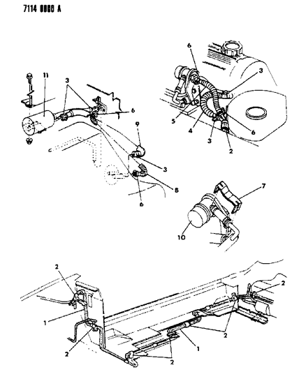 1987 Dodge Charger Fuel Lines Diagram