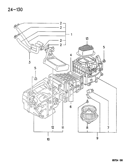 1996 Dodge Stealth Heater Diagram