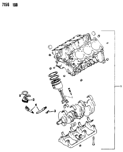 1987 Dodge Grand Caravan Short Engine Diagram 2