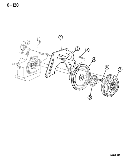 1994 Dodge Caravan Clutch Diagram 2