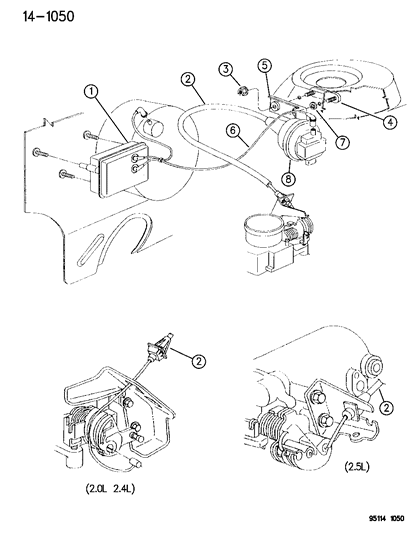 1995 Dodge Stratus Speed Control Diagram