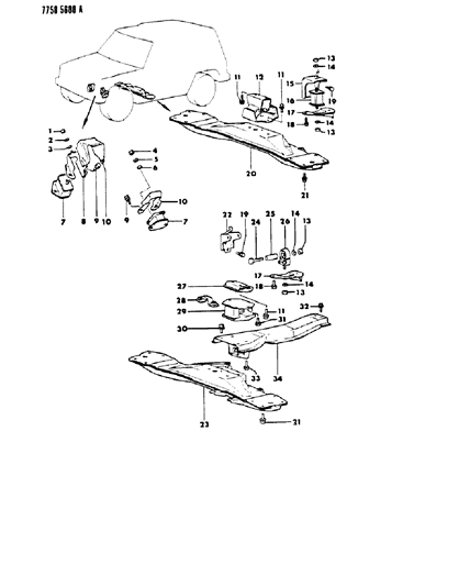 1987 Dodge Raider Engine Mounting Diagram 2