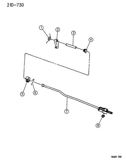 1995 Jeep Grand Cherokee Parking Sprag Diagram 2