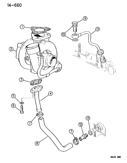 1996 Jeep Cherokee Turbocharger Diagram