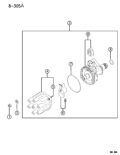 1996 Dodge Caravan Distributor Diagram