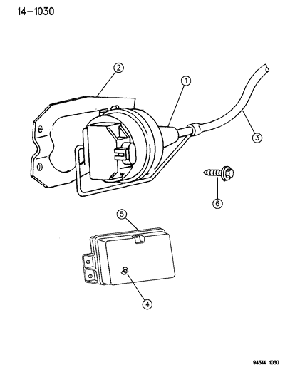 1994 Dodge Ram 2500 Speed Control Diagram