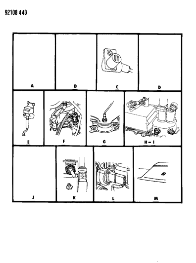 1992 Chrysler Imperial Sensors Diagram