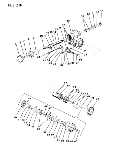 1986 Dodge Ram Wagon Gear - Chrysler Power Steering Diagram