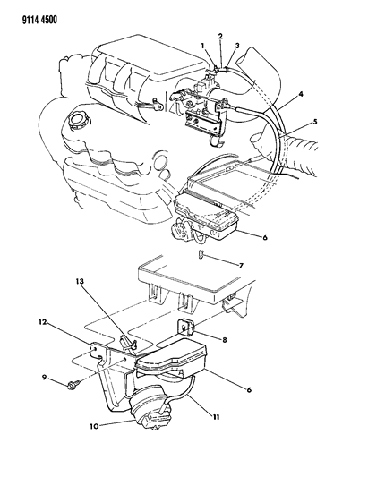 1989 Dodge Grand Caravan Speed Control Diagram 2