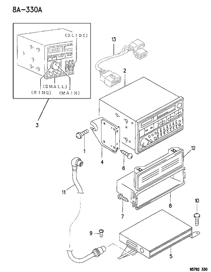 1996 Dodge Stealth Radio Diagram