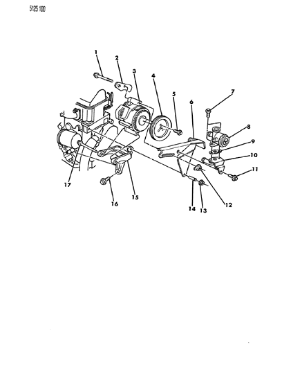 1985 Dodge Omni Air Pump Diagram 1