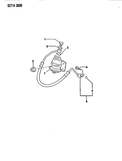 1992 Dodge Colt Fuel Filter Diagram 4