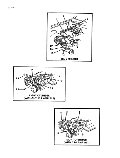 1984 Dodge Ramcharger Plumbing - Heater Diagram