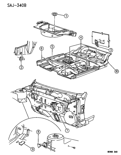 1995 Chrysler LeBaron Plugs Diagram