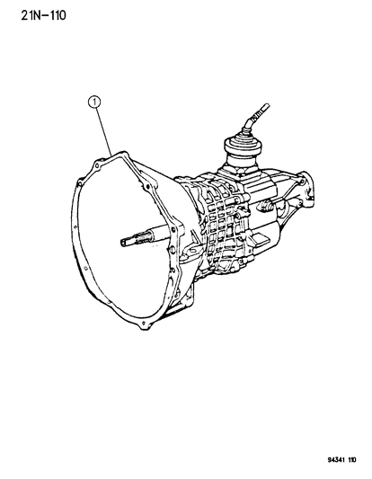 1994 Dodge Ram 1500 Transmission Diagram 1