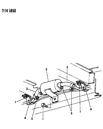 1987 Dodge Grand Caravan Fuel Filter Diagram 2