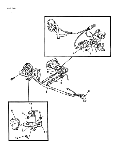 1984 Dodge D150 EGR System Diagram 3