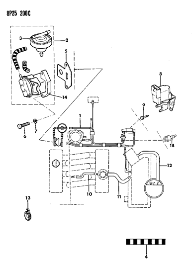 1992 Dodge Monaco Emission Controls Diagram 2