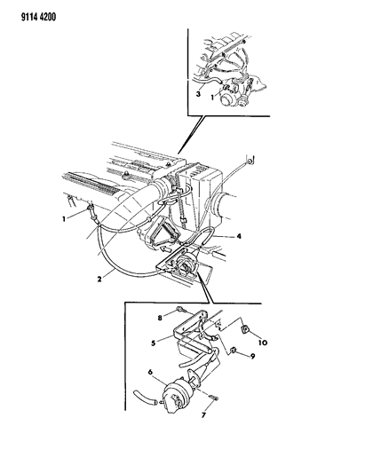 1989 Chrysler TC Maserati Speed Control Diagram 1