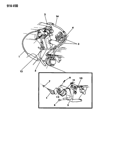 1989 Chrysler TC Maserati Speed Control Diagram 2