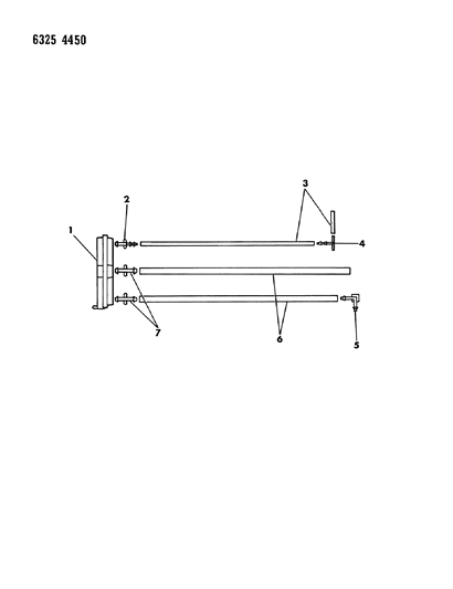 1986 Dodge W250 Spark Advance Hose Harness Diagram