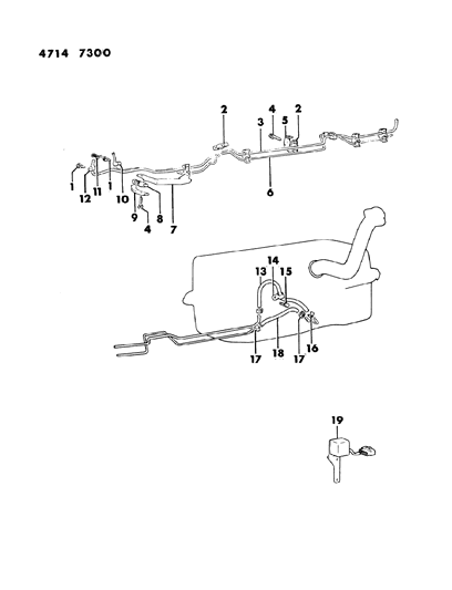 1984 Dodge Ram 50 Fuel Lines Diagram 2