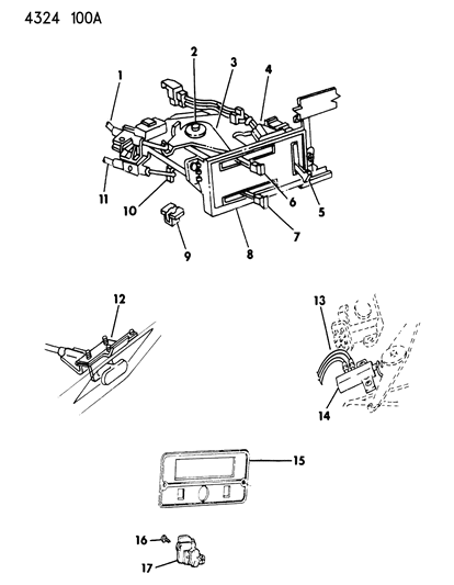 1984 Dodge Ram Wagon Control Heater Diagram