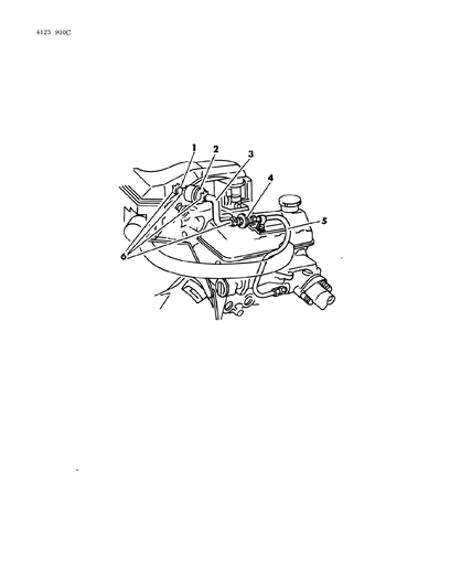 1984 Dodge Aries Aspirator Diagram 1