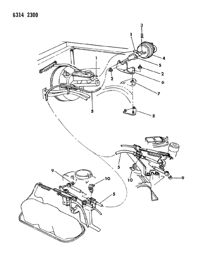 1987 Dodge Dakota Speed Control Diagram