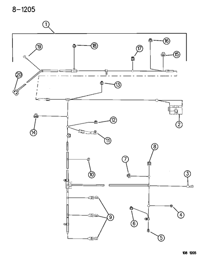 1996 Dodge Neon Wiring - Engine & Related Parts Diagram