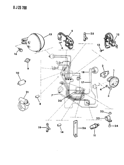 Emission Controls - 1989 Jeep Wrangler