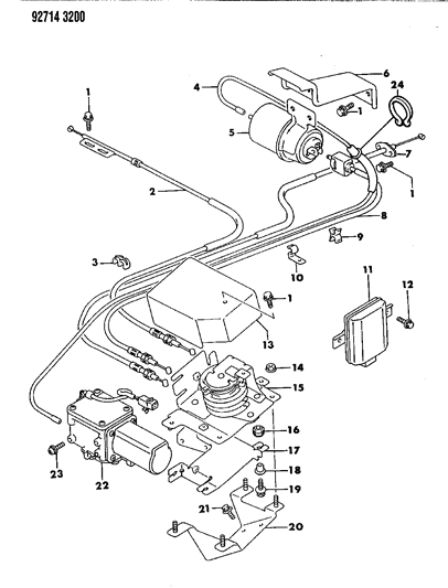 1993 Dodge Stealth Speed Control Diagram