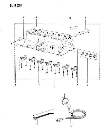 1985 Jeep J20 Engine Diagram 2