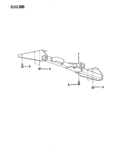 1993 Jeep Grand Cherokee Trailer Towing Hitch Diagram