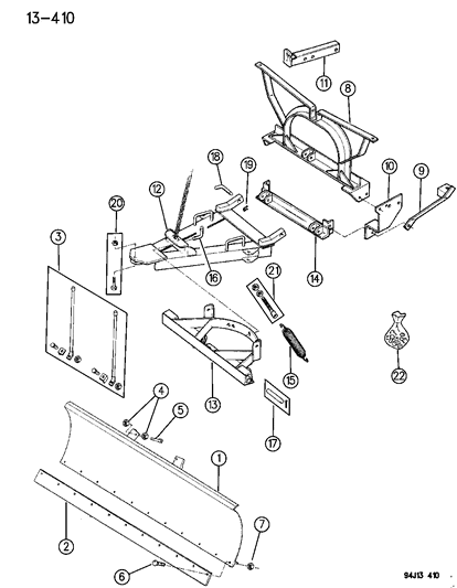 1995 Jeep Wrangler Snowplow Diagram