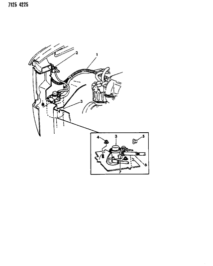 1987 Dodge Grand Caravan Vapor Canister Diagram 4